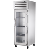 True - Spec Series 27.5" Stainless Steel Freezer w/ 1 Glass Swing Door - STR1F-1G-HC