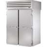 True - Spec Series 68" Stainless Steel Roll-Thru Heated Cabinet w/ Solid Swing Doors - STG2HRT-2S-2S