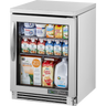 True - 24" Undercounter Refrigerator w/ 1 Glass Door - TUC-24G-HC~FGD01
