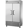 True - TS Series 47" Stainless Steel Freezer w/ 2 Solid Swing Doors - TS-43F-HC