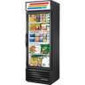 True - 27" Black Refrigerated Merchandiser w/ 1 Glass Swing Door - GDM-19T-HC-TSL01