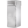 True - Spec Series 35" Stainless Steel Roll-Thru Heated Cabinet w/ Solid Swing Doors - STG1HRT89-1S-1S