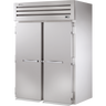 True - Spec Series 68" Stainless Steel Roll-In Heated Cabinet w/ Solid Swing Doors - STG2HRI-2S