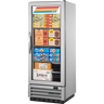 True - T-Series 25" Stainless Steel Freezer w/ 1 Glass Swing Door - T-12FG-HC-FGD01