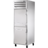 True - Spec Series 27.5" Stainless Steel Heated Cabinet w/ Solid Half Swing Doors - STR1H-2HS