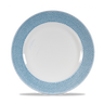 Churchill - Isla 11” Ocean Blue Round Plate - 12/Case