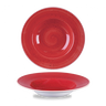 Churchill - Stonecast 10 oz Berry Red Round Wide Rim  Bowl  - 12/Case