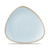 Churchill - Stonecast 9" Duck Egg Blue Triangle Plate - 12/Case