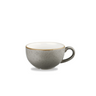 Churchill - Stonecast 8 oz Peppercorn Grey  Cappucino Cup - 12/Case