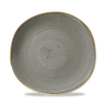 Churchill - Stonecast 10.38" Peppercorn Grey Round Plate - 12/Case