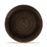 Churchill - Stonecast Patina 10.25" Iron Black Round Plate - 12/Case