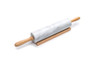 Fox Run - White Marble Rolling Pin w/Wood Base