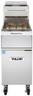 Vulcan - VK Series 50 lb PowerFry5 Natural Gas Floor Fryer w/ Analog Controls - 1VK45A