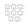 Zwilling - Sorrento Double Wall 80mL Espresso Mugs 8PC Set