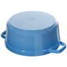 Staub - 4QT Ice Blue Round Cocotte