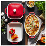 Staub - Cherry Red 4 Pc Mixed Baking Dish Set