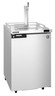 Hoshizaki - 24" Stainless Steel Refrigerated Beer Dispenser w/ 1 Tap & Solid Swing Door - DD24-S