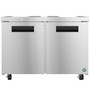 Hoshizaki - Steelheart 48" Undercounter Freezer w/ 2 Lockable Doors - UF48B-01