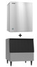 Hoshizaki - 30" Remote Cooled Crescent Cube Ice Machine, 1653 lbs/Day - KM-1601MRJ3
