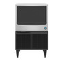 Hoshizaki - 24" Air Cooled Crescent Cube Ice Machine, 163 lbs/Day w/ Storage Bin - KM-161BAJ