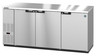 Hoshizaki - 80" Stainless Steel Back Bar Refrigerator w/ 3 Solid Swing Doors - BB80-S