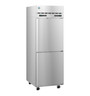 Hoshizaki - Steelheart 27.5" Stainless Steel Refrigerator/Freezer w/ Solid Half Swing Doors - DT1A-HS