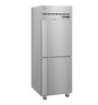 Hoshizaki - Steelheart 27.5" Stainless Steel Freezer w/ 2 Solid Right Swing Half Doors - F1A-HS