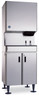 Hoshizaki - Opti-Serve 590 Lbs Water Cooled Countertop Cubelet Ice/Water Machine Dispenser - DCM-500BWH-OS