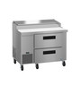 Hoshizaki - Steelheart 46" Pizza Prep Table w/2 Drawers & 6 Pans - PR46B-D2