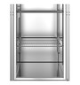 Hoshizaki - Steelheart 27.5" Stainless Steel Refrigerator w/ 2 Lockable Half Doors - R1A-HSL