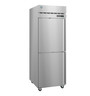 Hoshizaki - Steelheart 27.5" Stainless Steel Refrigerator w/ 2 Lockable Half Doors - R1A-HSL