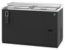 Hoshizaki - 50" Black Back Bar Bottle Cooler w/ 2 Slide Top Doors - CC50