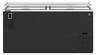 Hoshizaki - 65" Black Back Bar Bottle Cooler w/2 Slide Top Doors - CC65