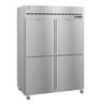 Hoshizaki - Steelheart 55" Stainless Steel Refrigerator w/ 4 Lockable Half Doors - R2A-HS