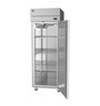 Hoshizaki - Steelheart 27.5" Stainless Steel Refrigerator w/ 1 Lockable Door - R1A-FS
