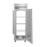 Hoshizaki - Steelheart 27.5" Stainless Steel Pass Thru Refrigerator w/ Solid Doors - PT1A-FS-FS