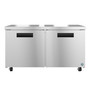 Hoshizaki - Steelheart 60" Undercounter Freezer w/ 2 Doors - UF60B