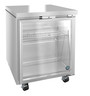 Hoshizaki - Steelheart 27" Undercounter Refrigerator w/ 1 Glass Door - UR27B-GLP01