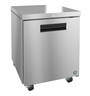 Hoshizaki - Steelheart 27" Undercounter Refrigerator w/ 1 Lockable Door - UR27B-01