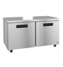 Hoshizaki - Steelheart 60" Undercounter Refrigerator w/ 2 Lockable Doors - UR60B-01