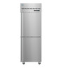 Hoshizaki - Steelheart 27.5" Stainless Steel Refrigerator w/ 2 Lockable Half Doors - R1A-HS