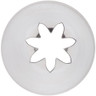 Ateco - 1/2" Closed Star Stainless Steel Piping Tip