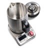 Wolf Gourmet - 1.5 L True Temperature Electric Kettle, Stainless Steel Carafe, Customizable & Pre-Set Temperature Controls