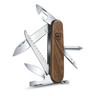 Swiss Army - Walnut Hiker Wood Medium Pocket Knife - 11 Functions