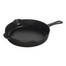 Staub - 28cm/11" Black Deep Cast Iron Fry Pan - 40506557