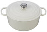 Le Creuset - 6.7 L (7.25 QT) White French Round Dutch Oven