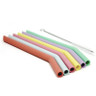 Danesco - Reusable Silicone 6" Mini Straws