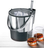 OGGI - 4 QT Double Wall Ice Bucket With Scoop and Flip Top Lid