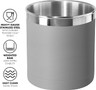 OGGI - Jumbo 7" x 7" Warm Gray Utensil Holder