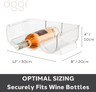 OGGI -Stackable 3 Bottle Wine & Bottle Storage Rack- 2 Pack